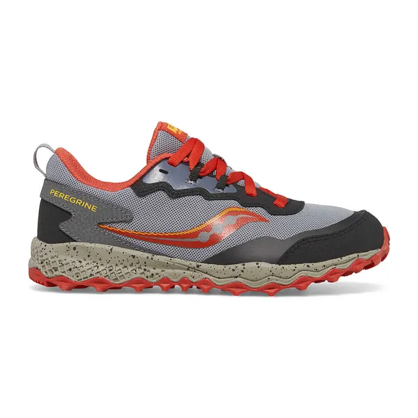 Saucony PEREGRINE KDZ GR/RD/YEL
