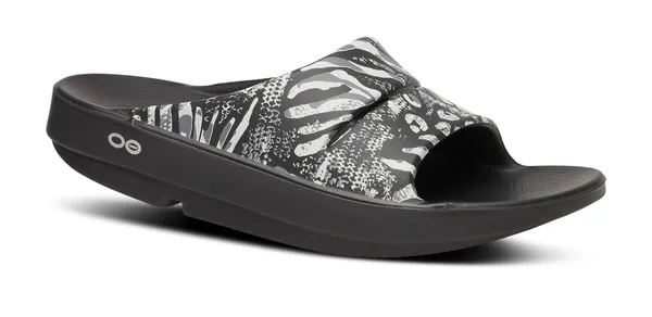 oofos OOah Slide BLACK COMBO CAMO