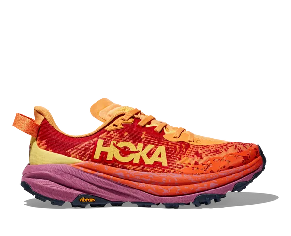 Hoka MEN'S SPEEDGOAT 6 SHERBERT/BEET ROOT